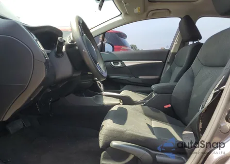 2015 Honda Civic Ex из США, поврежденный, VIN 19XFB2F86FE250131